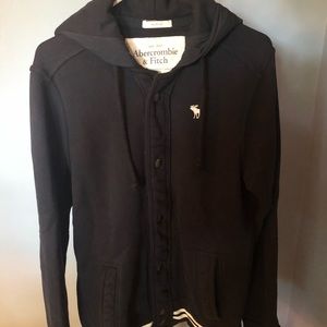 Men’s Abercrombie & Fitch button down hoodie